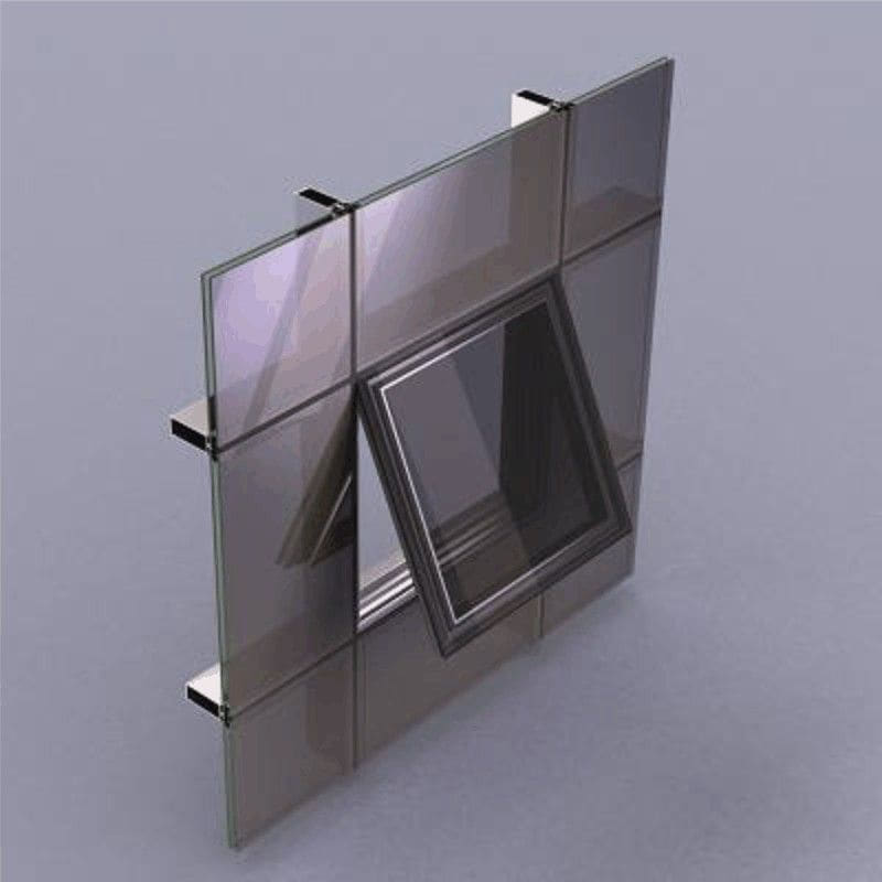 Fasadë strukturale – xham dominues – ALUSET